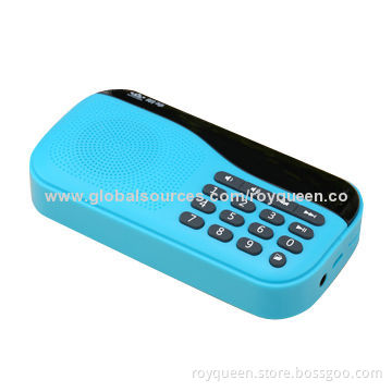 Portable Speaker, LED Digital Display, FM RadioNew